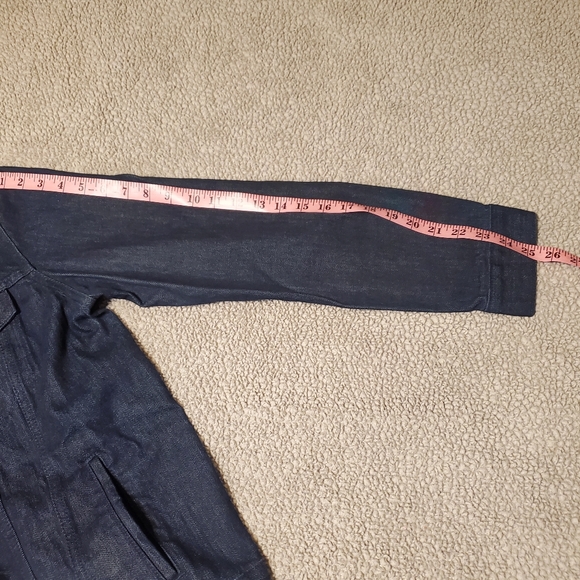 Levi's Dark Blue Denim Jacket, Women Size Large new without tags - Picture 14 of 14